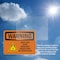 Signmission Radiation & Laser Sign, 3.5 in H x 5 in W, Vinyl Decal, Rectangle OS-2PACK-WS-D-35-L-12173 - alternate 4